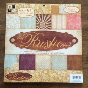 The Rustic Stack Card Stock